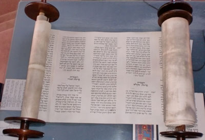 Most Popular Torah Training Scroll - With Vowels & Cantillation